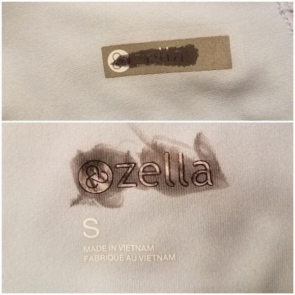 Zella Pure Crop Vision Print Active Leggings sz Sm - Picture 8 of 8